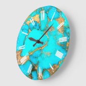 turkooizen grote klok (Hoek)