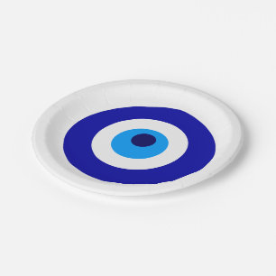 Turks amulet genaamd Nazar Papieren Bordje