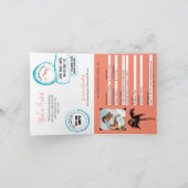 Turks & Caicos Faire-part de mariage de passeport (Intérieur)