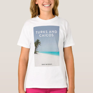 Turks Caicos Grace Bay Droom T-shirt
