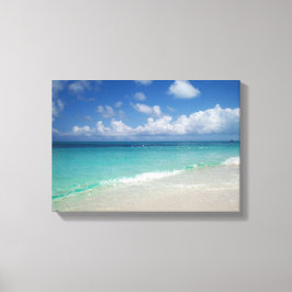 Turks & Caicos Strand Verpakt Canvas