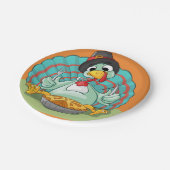 Turks diner papieren bordje (Gekanteld)