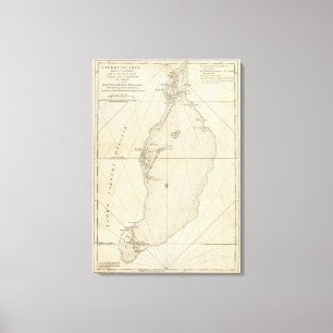 Turks-eilanden Canvas Afdruk
