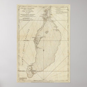 Turks-eilanden Poster