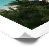 Turks en Caicos Grace Bay Dream Beach Poster (Hoek)