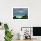 Turks en Caicos Grace Bay Dream Beach Poster (Thuiskantoor)