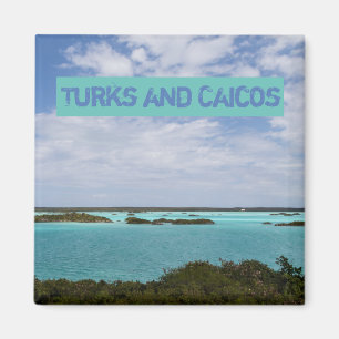 Turks- en Caicos Magnet Magneet