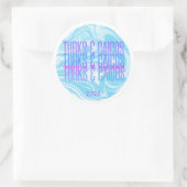 Turks en Caicos Sticker (Tas)