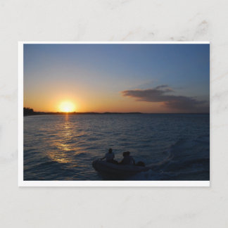 Turks en Caicos Sunset Briefkaart