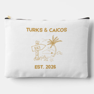 Turks en Caicos Vintage Strand Grote Tas