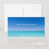Turks- en Caicoseiland Feestdagenkaart (Voorkant / Achterkant)