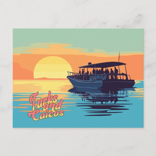 Turks- en Caicoseilanden Briefkaart (Voorkant)