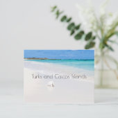 Turks- en Caicoseilanden Briefkaart (Staand voorkant)
