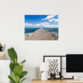 Turks- en Caicoseilanden Poster (Thuiskantoor)