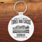Turks- en Caicoseilanden Sleutelhanger (Voorkant)