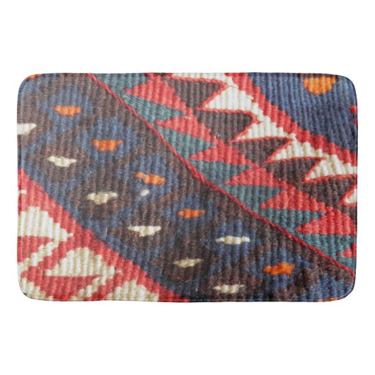 Turks exotisch Bohemisch Boho etnisch Perzisch tap Badmat (Voorkant)