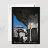 Turks fontein Briefkaart (Voorkant / Achterkant)