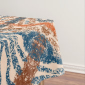 Turks geïnspireerd: getextureerde marine & terraco tafelkleed (Voorbeeld)