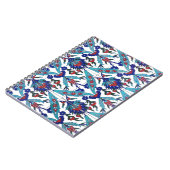 Turks Iznik Floral Pattern Notitieboek (Linkerzijde)