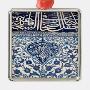 Turks-iznik tegels metalen ornament