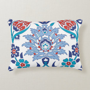 Turks Iznik tegels:  patroon. Accent Kussen