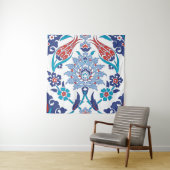 Turks Iznik tegels: patroon. Wandkleed (In situ)