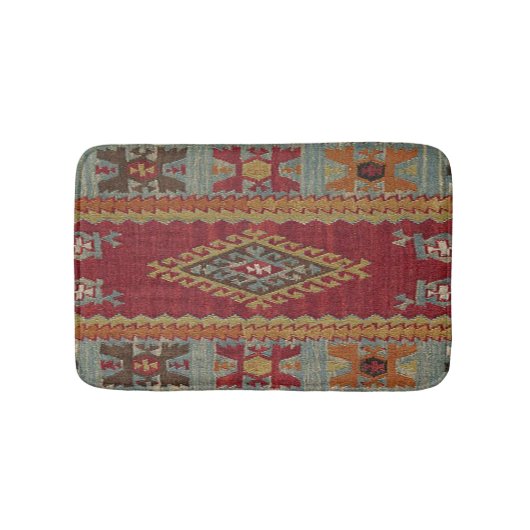 Turks Kilim Carpet Rug Badmat (Voorkant)