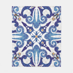 Turks Kleurrijk: Oosters Patroon Fleece Deken