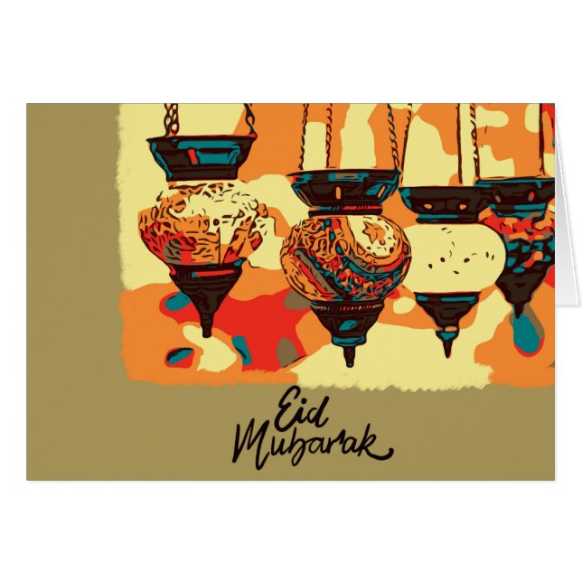 Turks lantaarnschild (Voorkant Horizontaal)