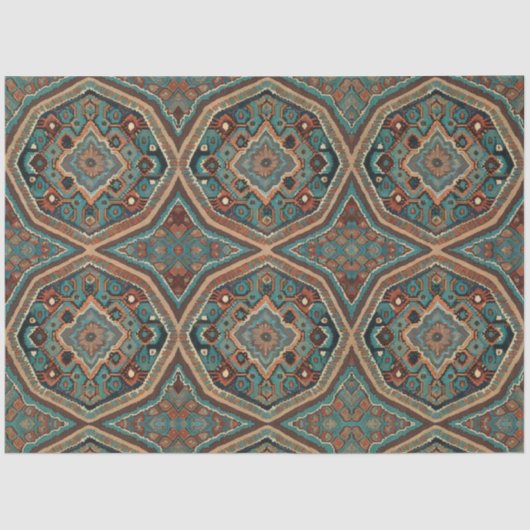 Turks mooi oud patroonmodern Collectie Tissuepapier (Voorkant)