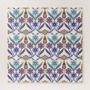 Turks mozaïek: kleurrijk naadloos patroon legpuzzel