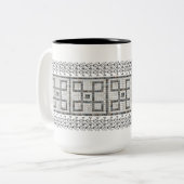 Turks mozaïek - Mok (Voorkant links)