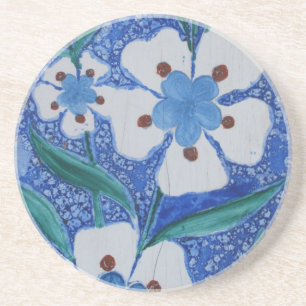 Turks Ottomaans blauw en wit keramisch tegels Zandsteen Onderzetter