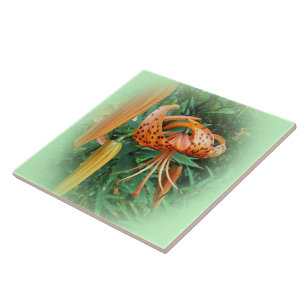 Turks Pet Lily Wildflower Tegeltje