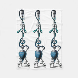 Turks rookpijp hookah shisha fleece deken