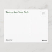 Turks staatspark briefkaart (Achterkant)