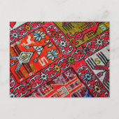 Turks tapijt feestdagenkaart (Voorkant)