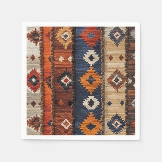 Turks tapijt servet (Voorkant)