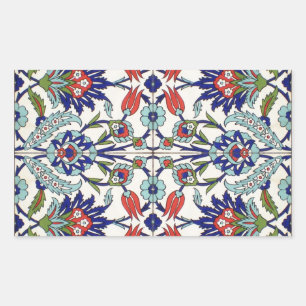 Turks tegel Rechthoek Sticker