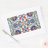 Turks tegel Rechthoek Sticker (Envelop)