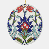 Turks tegelsiemens keramisch ornament (Links)