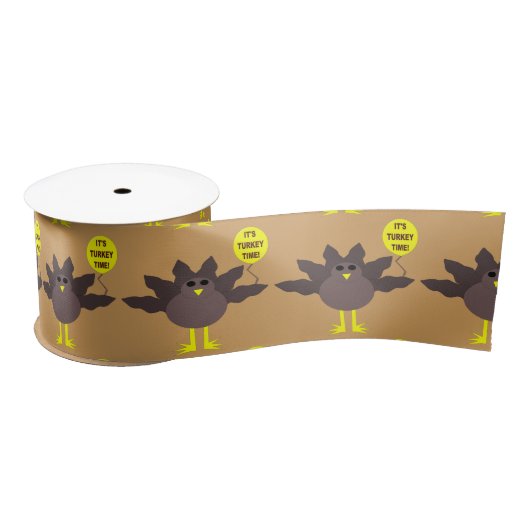 Turks Thanksgiving Satin Ribbon Lint (Spoel)