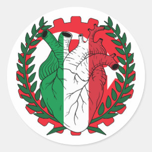 Turks Turkije Sint Josephs Dag Italiaans Italië Ronde Sticker