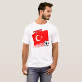 Turks voetbalteam t-shirt (Voorkant volledig)