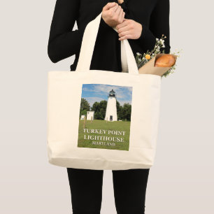 Turks vuurtoren, Maryland Jumbo Canvas tas