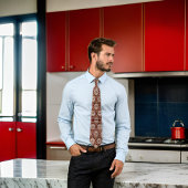 Turkse 17e-eeuwse Bourgondië van wit Stropdas