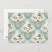 Turkse angora briefkaart (Voorkant / Achterkant)