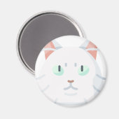 Turkse angora magneet (Voorkant / Achterkant)