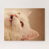 Turkse angorakat. legpuzzel (Horizontaal)