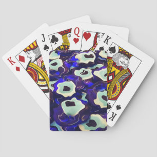 Turkse Boncuk Eye Shaped Amulet Bizarre Art Speelkaarten